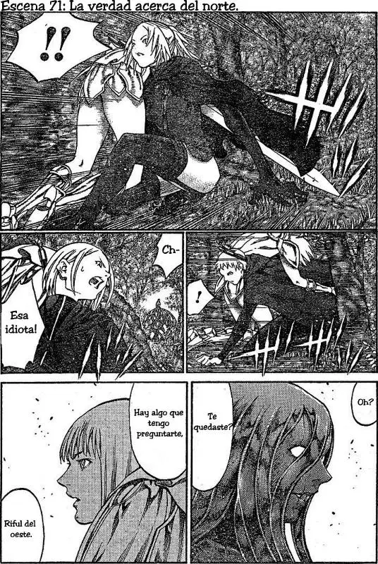 Claymore capítulo 71, página 3