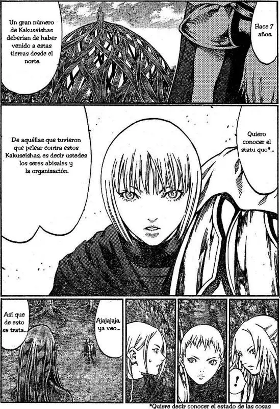 Claymore capítulo 71, página 6