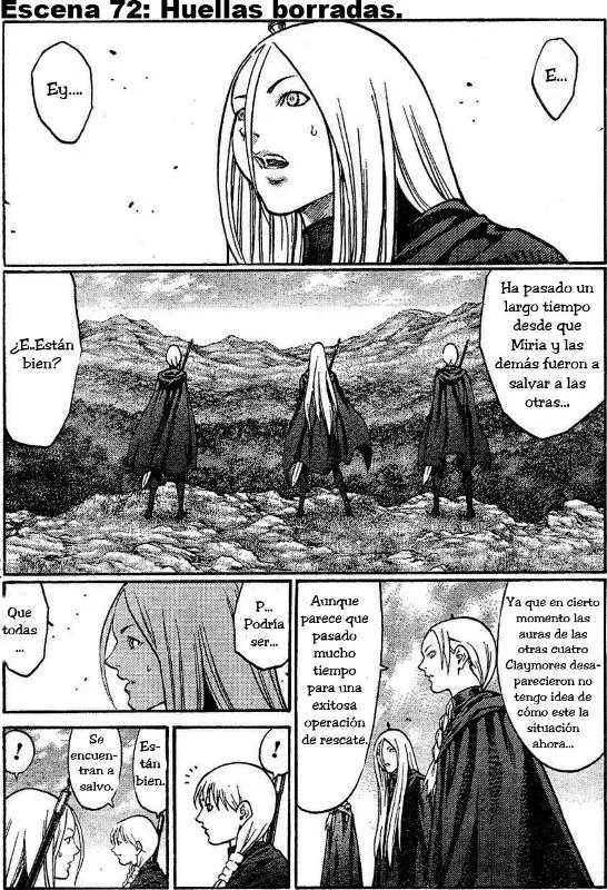 Claymore capítulo 72, página 1