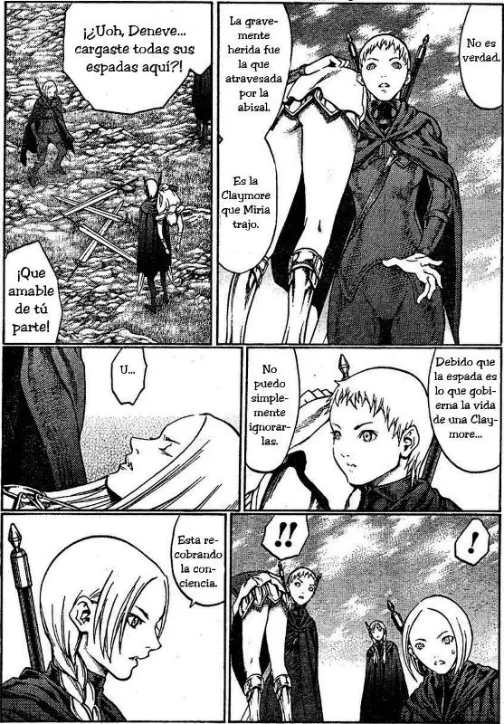 Claymore capítulo 72, página 5
