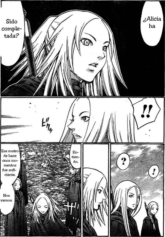 Claymore capítulo 72, página 8