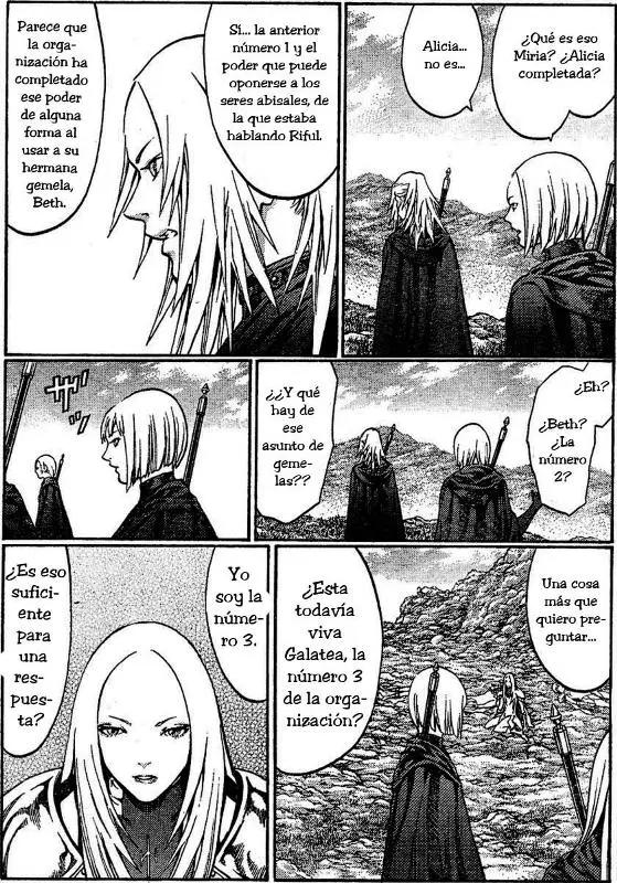 Claymore capítulo 72, página 9