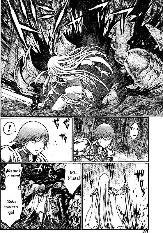 Claymore capítulo 72, página 21