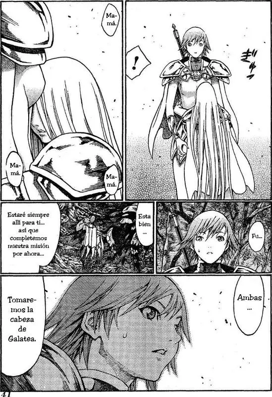 Claymore capítulo 72, página 22