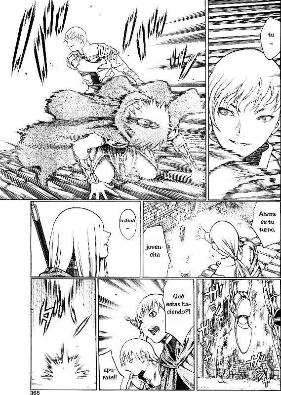 Claymore capítulo 74, página 7
