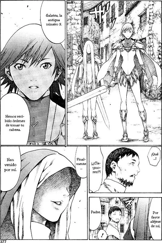 Claymore capítulo 74, página 19