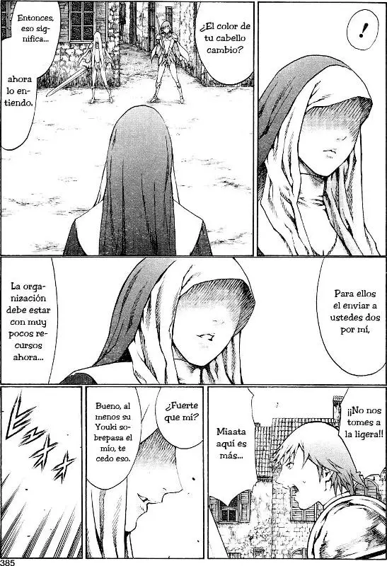 Claymore capítulo 74, página 27