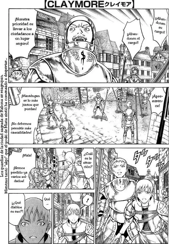 Claymore capítulo 75, página 1