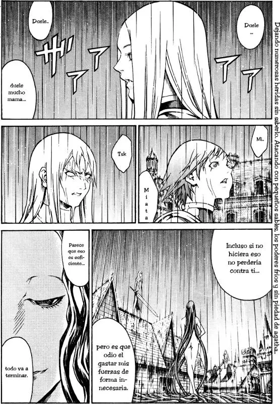 Claymore capítulo 77, página 2