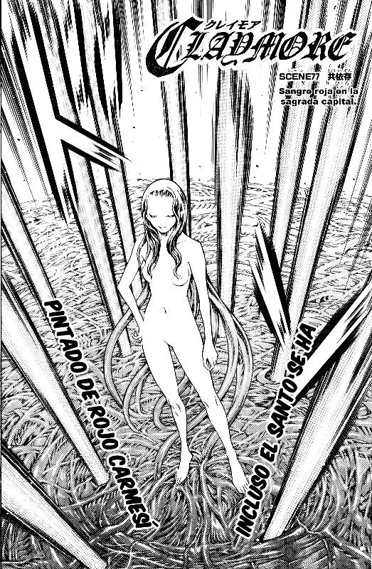 Claymore capítulo 77, página 3