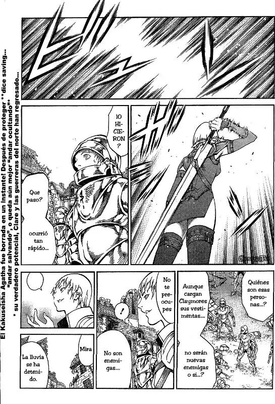 Claymore capítulo 79, página 5