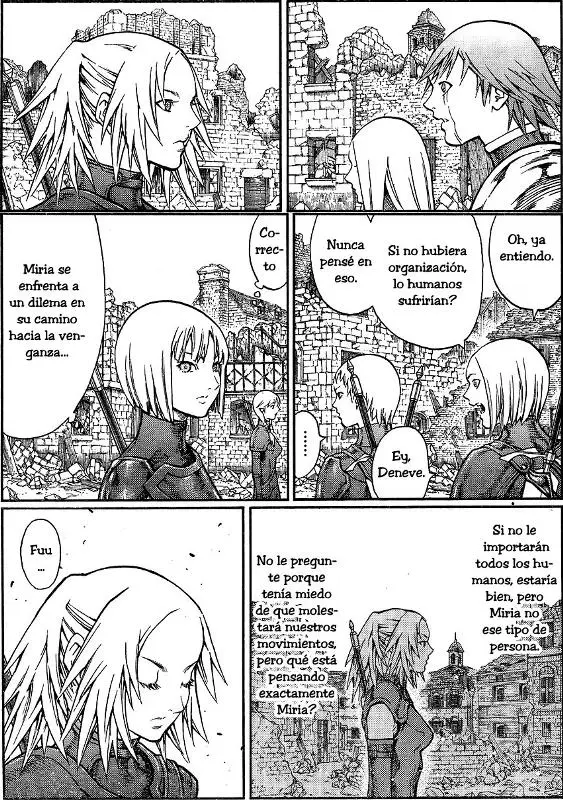 Claymore capítulo 79, página 15