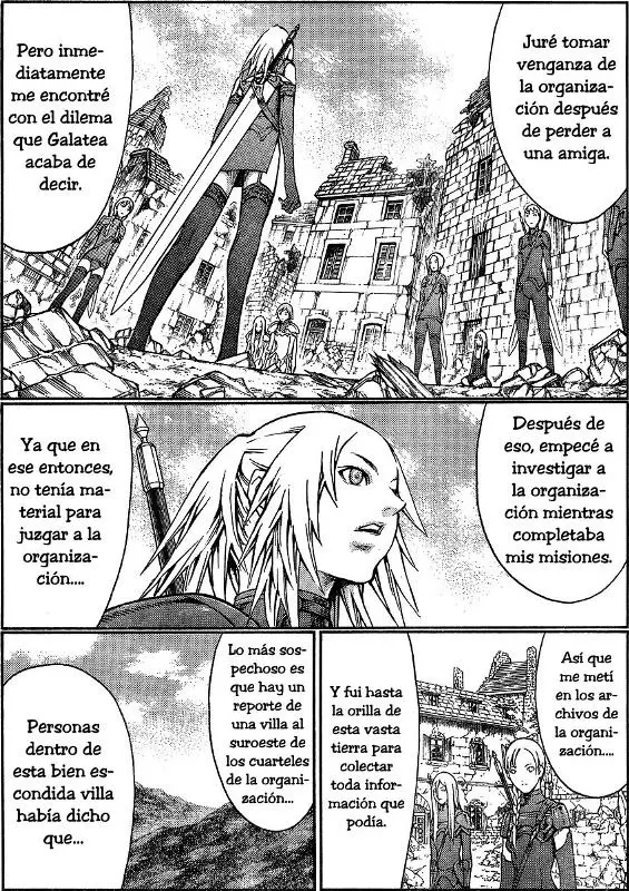 Claymore capítulo 79, página 17