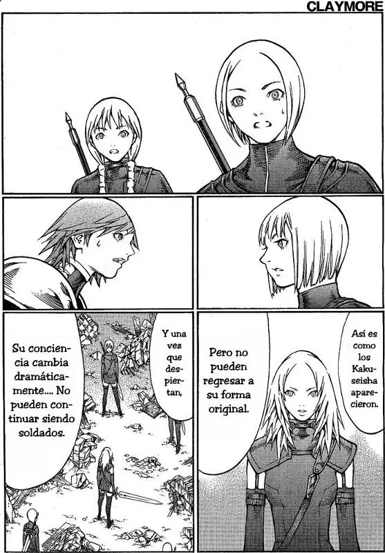 Claymore capítulo 80, página 4