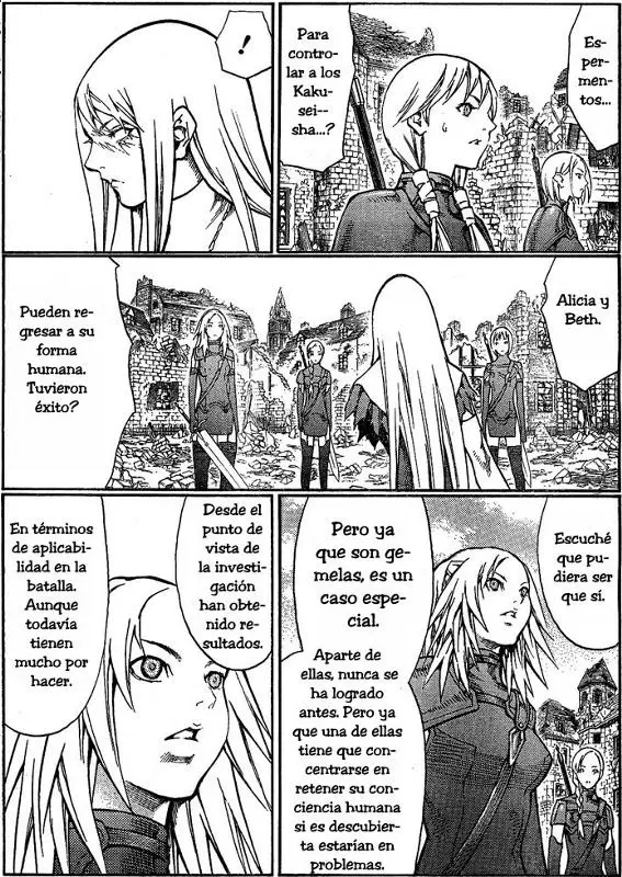 Claymore capítulo 80, página 6