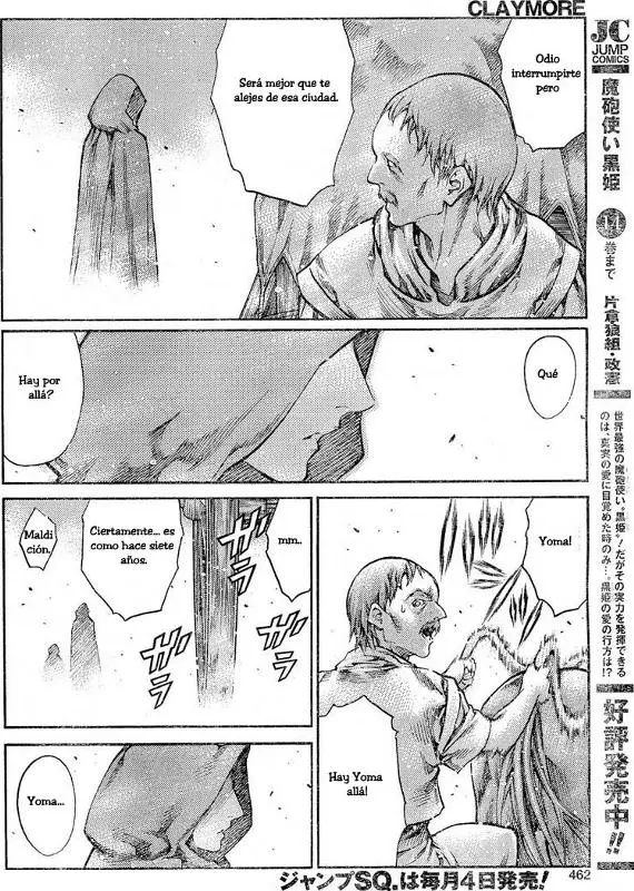 Claymore capítulo 80, página 18