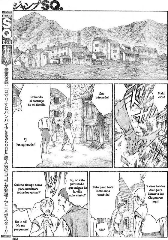 Claymore capítulo 80, página 19