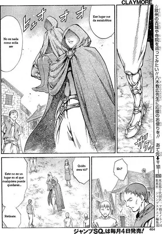 Claymore capítulo 80, página 20