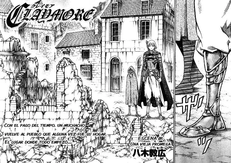 Claymore capítulo 81, página 3