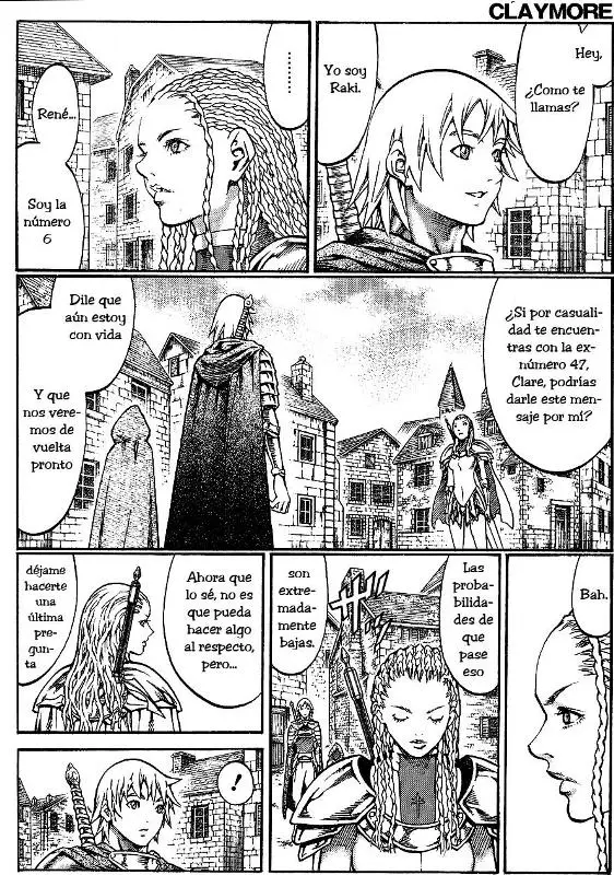 Claymore capítulo 81, página 20