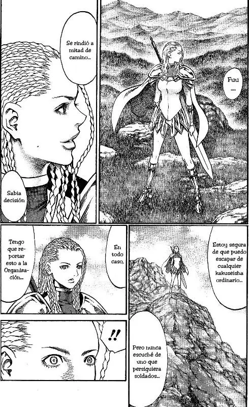 Claymore capítulo 81, página 28
