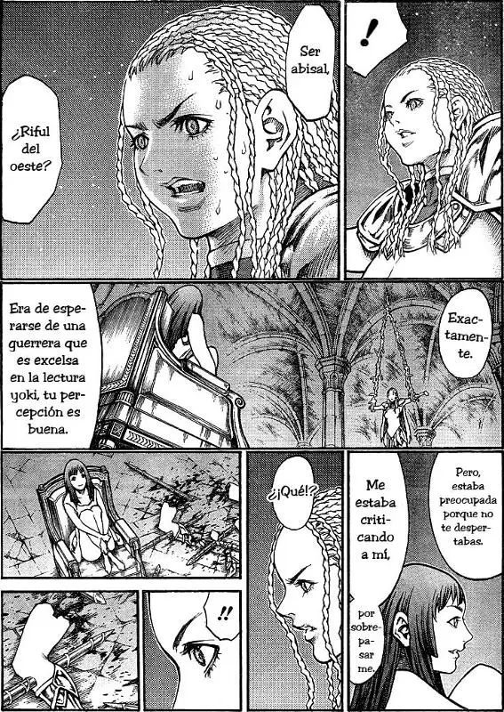 Claymore capítulo 82, página 3