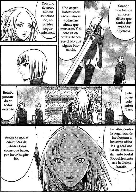 Claymore capítulo 82, página 18