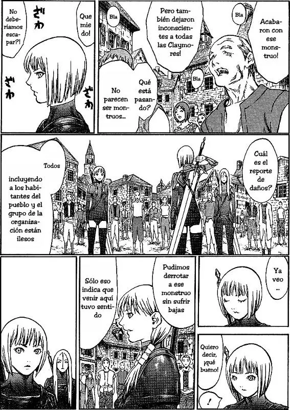 Claymore capítulo 83, página 28