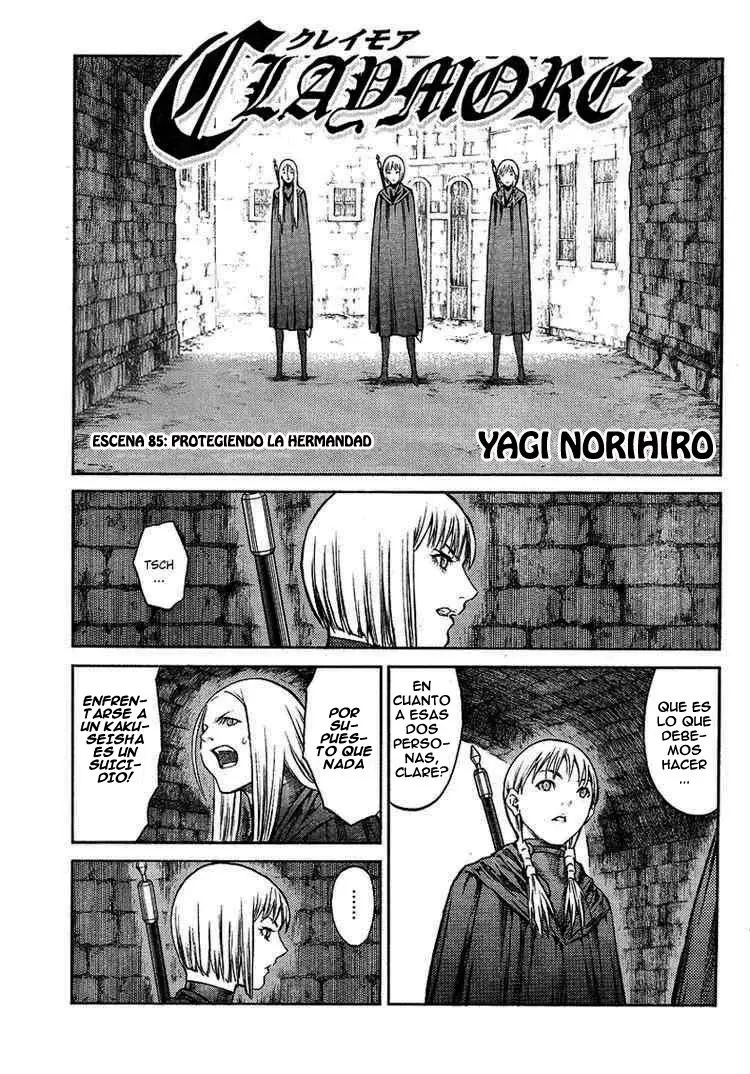 Claymore capítulo 85, página 3
