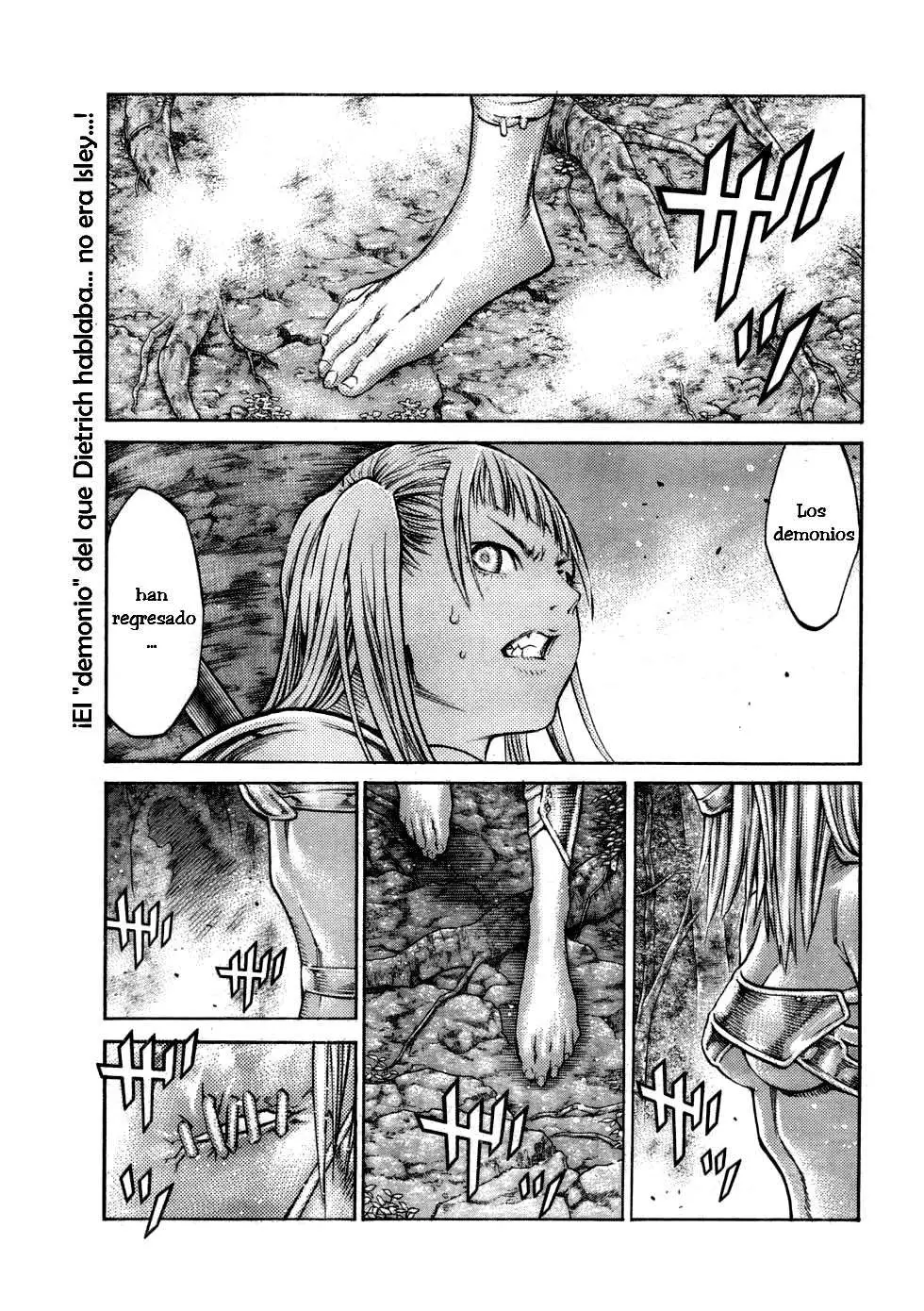 Claymore capítulo 87, página 3