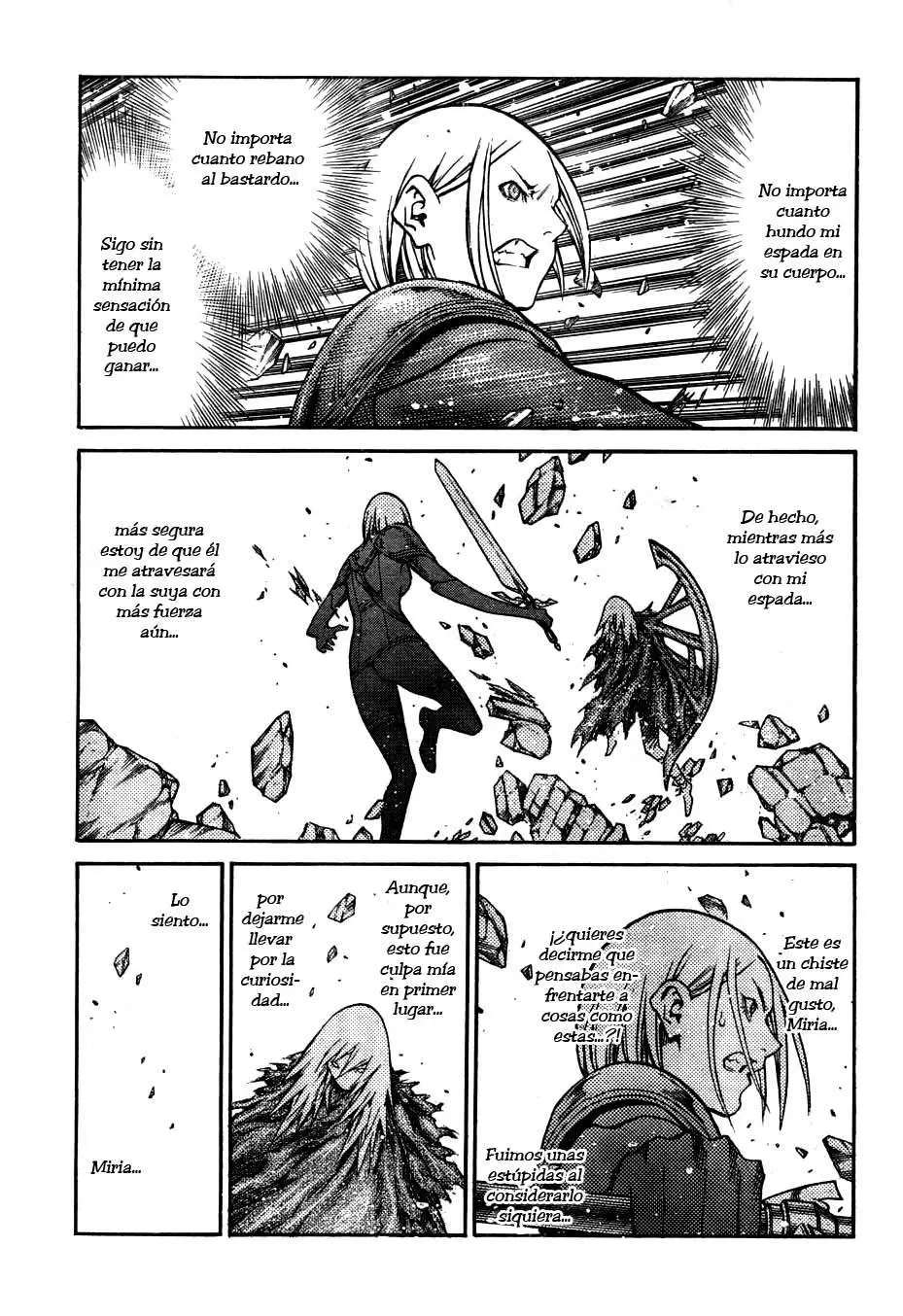 Claymore capítulo 87, página 16