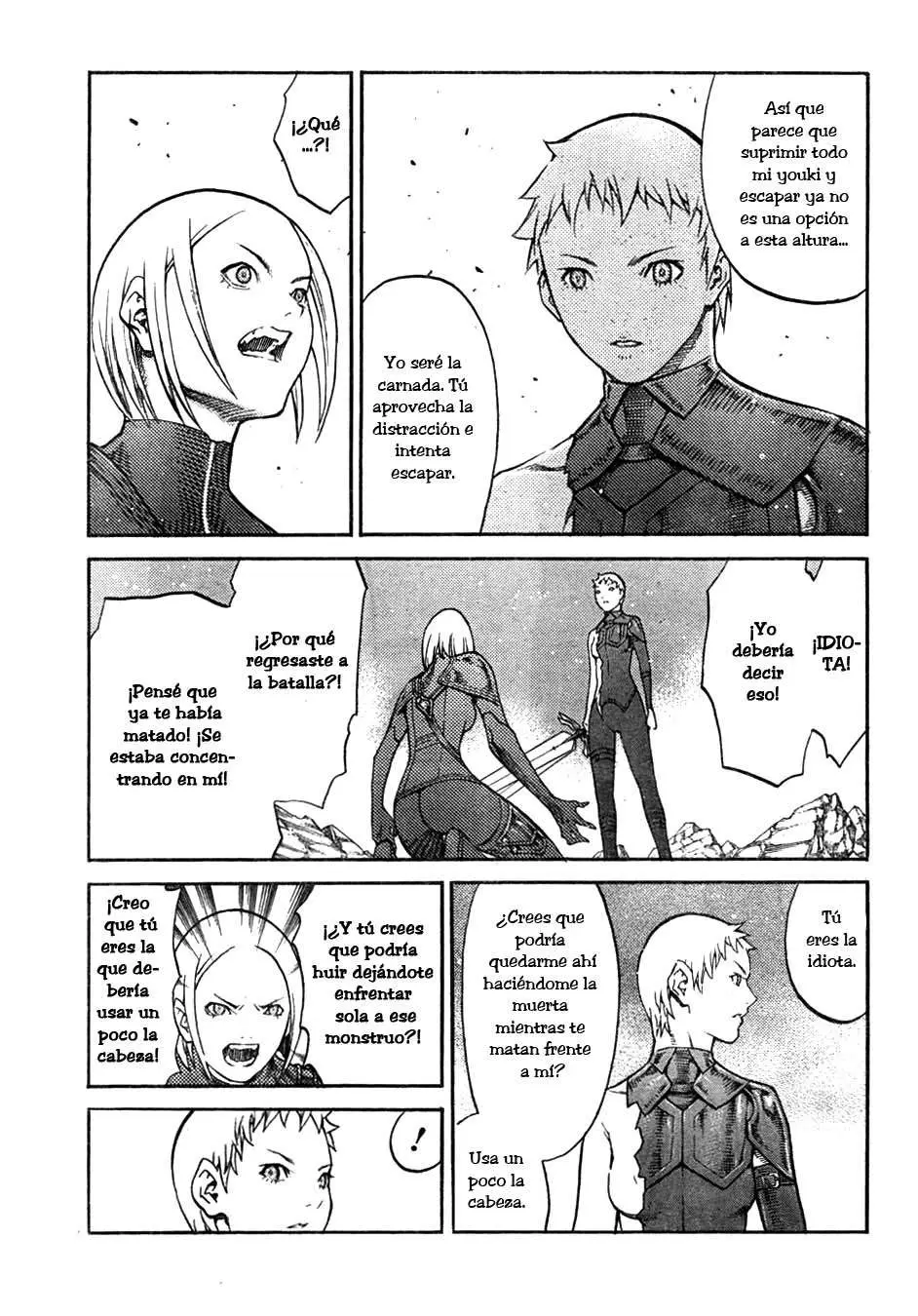 Claymore capítulo 87, página 20