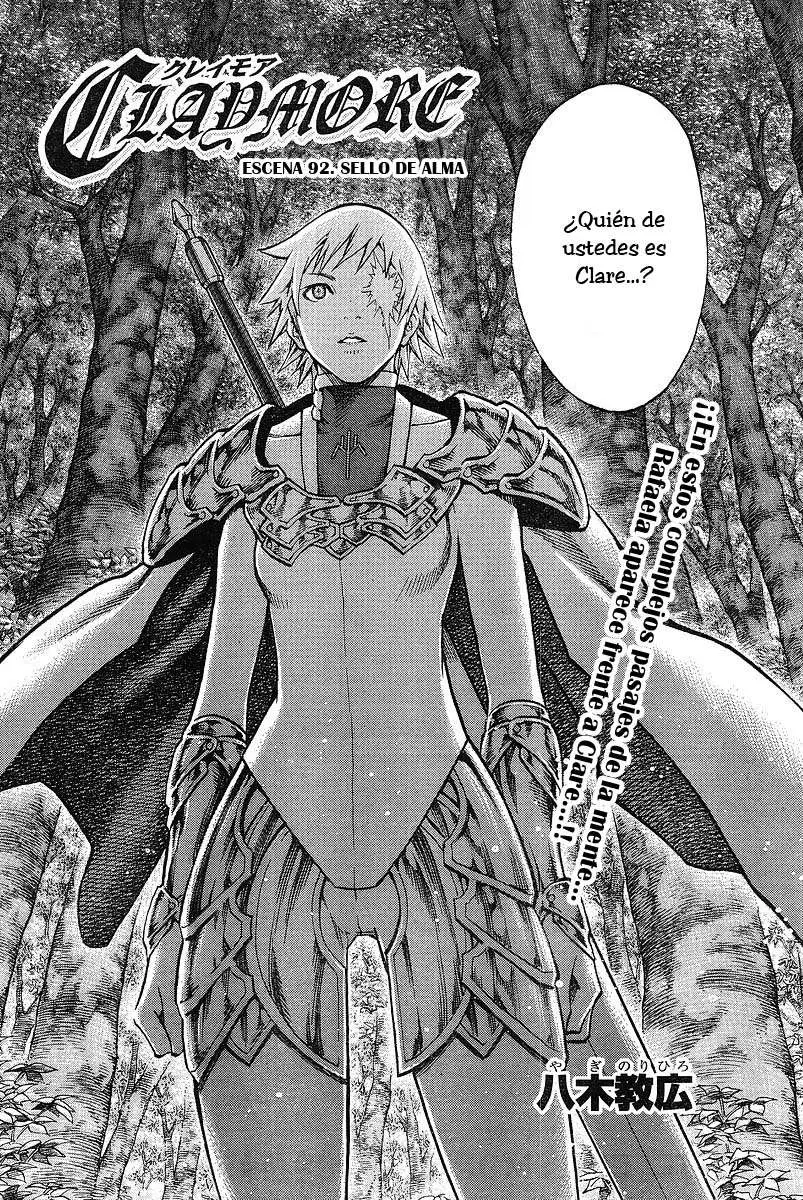Claymore capítulo 92, página 4