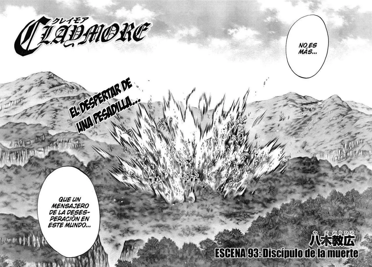 Claymore capítulo 93, página 3