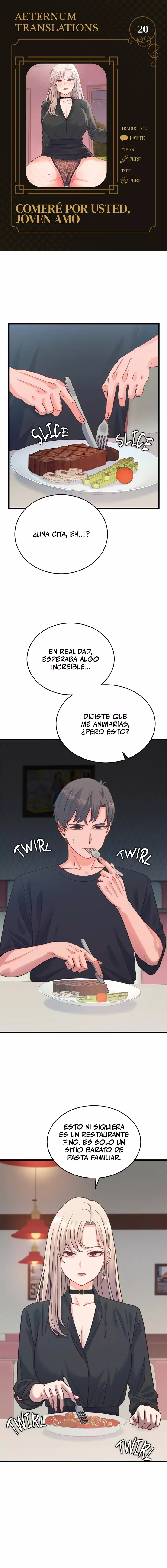 Comere Por Usted, Joven Amo capítulo 20, página 1