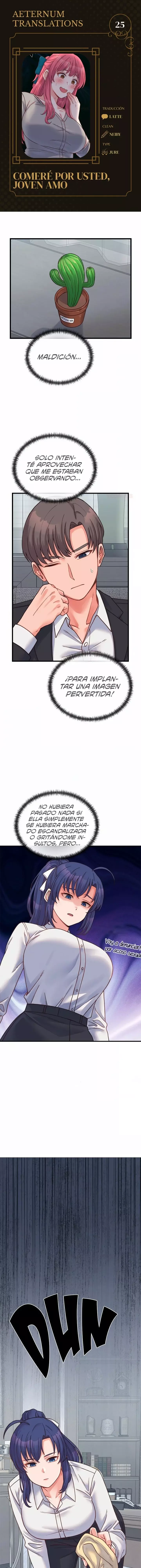 Comere Por Usted, Joven Amo capítulo 25, página 1