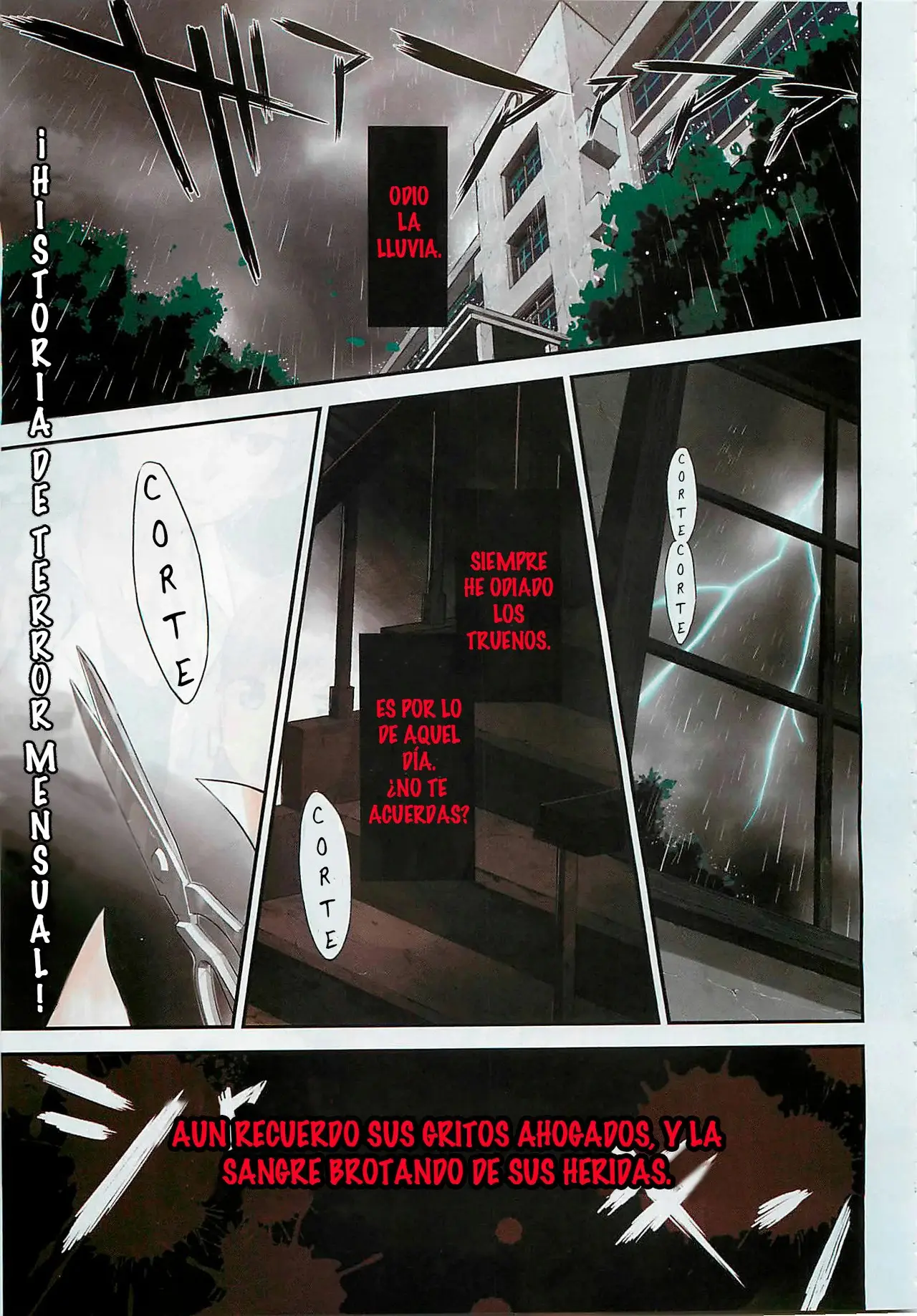 Corpse Party: Musume capítulo 1, página 1