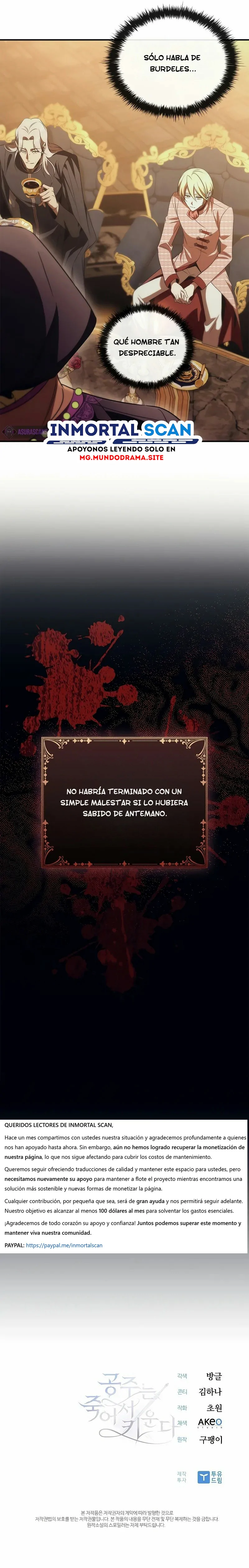 Criar a la princesa para vencer a la muerte capítulo 45, página 10