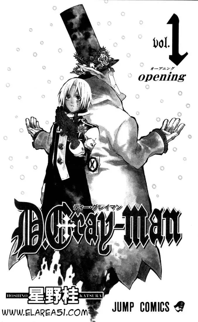 D.Gray-man capítulo 1, página 1