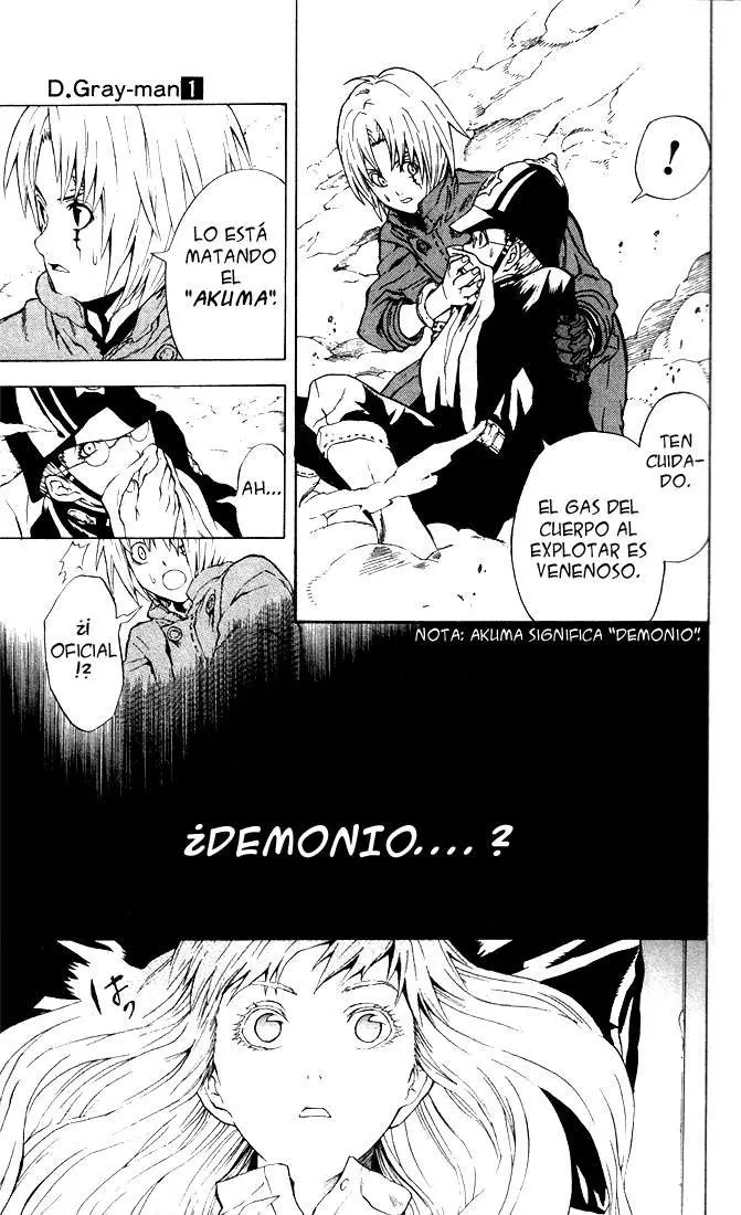 D.Gray-man capítulo 1, página 16