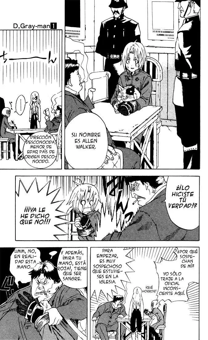 D.Gray-man capítulo 1, página 18