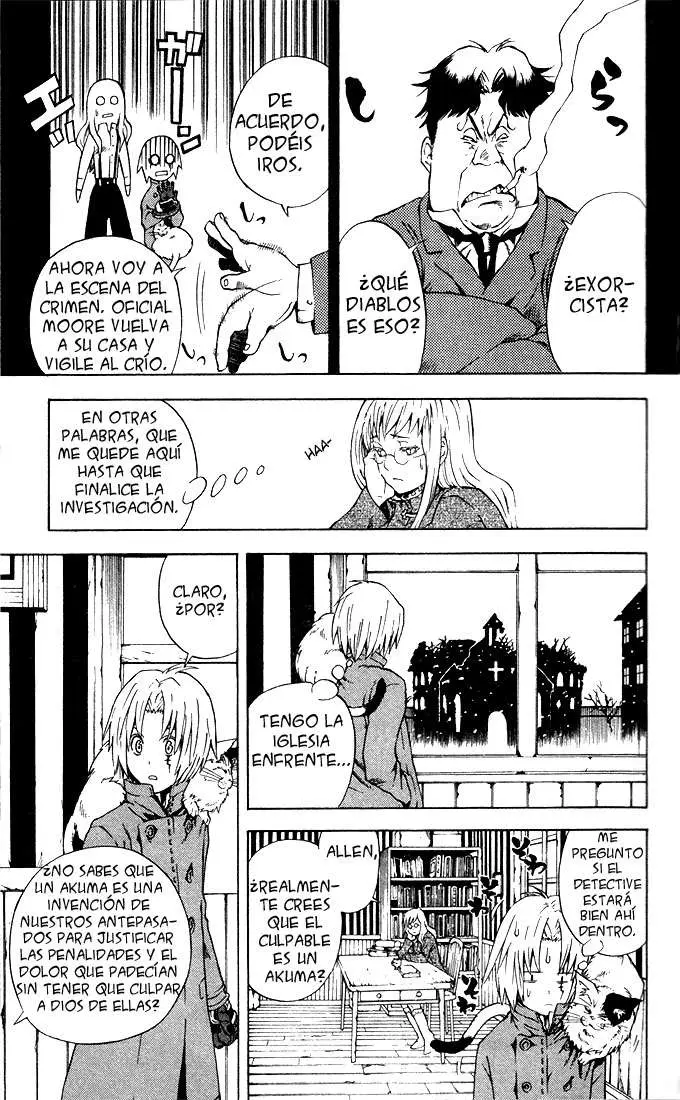 D.Gray-man capítulo 1, página 28
