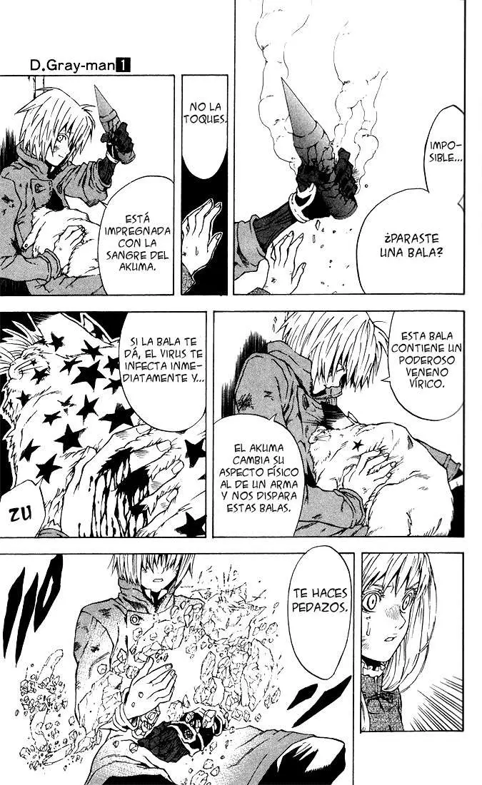 D.Gray-man capítulo 1, página 36