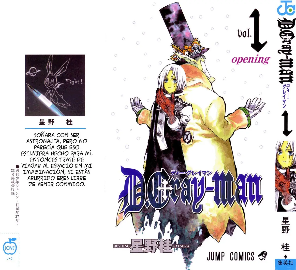 D.Gray-man capítulo 1, página 59