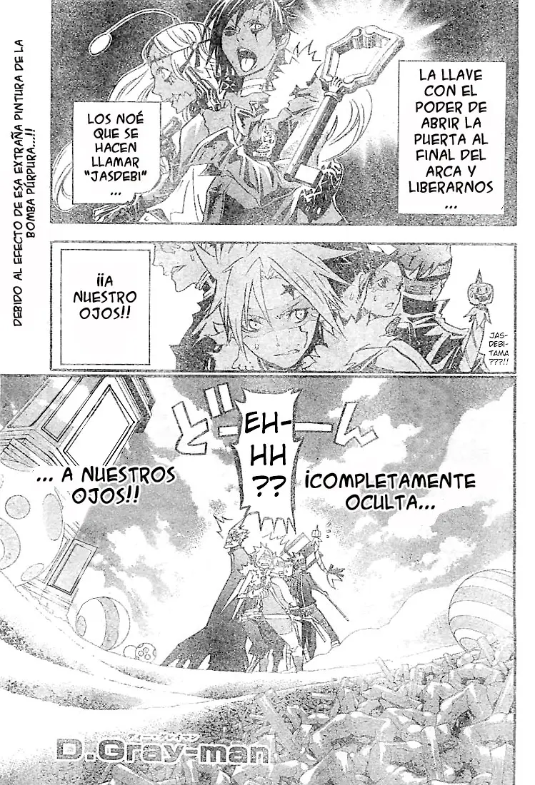 D.Gray-man capítulo 100, página 1