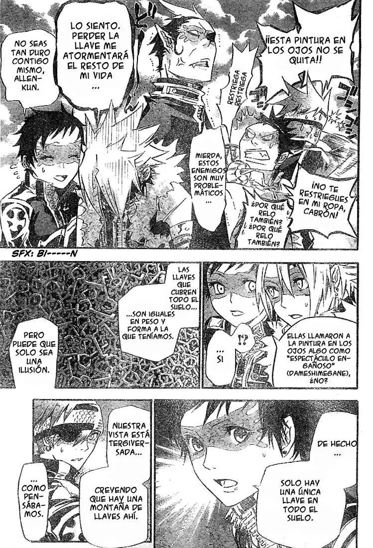 D.Gray-man capítulo 100, página 3