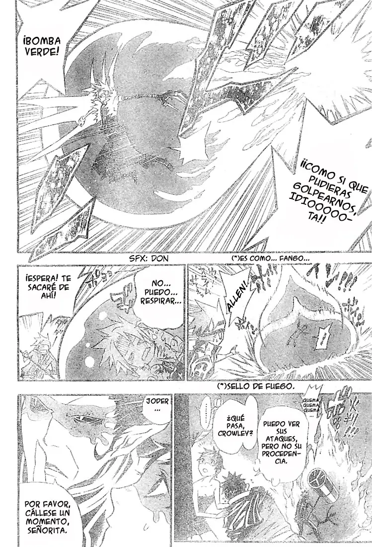 D.Gray-man capítulo 100, página 8