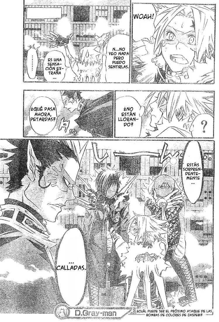 D.Gray-man capítulo 100, página 17