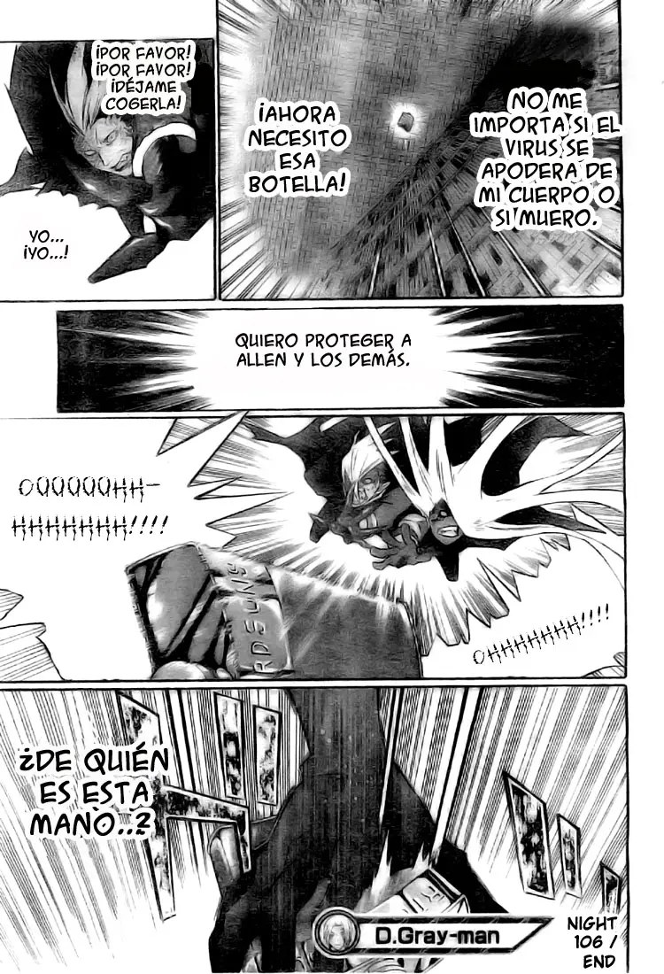 D.Gray-man capítulo 106, página 18