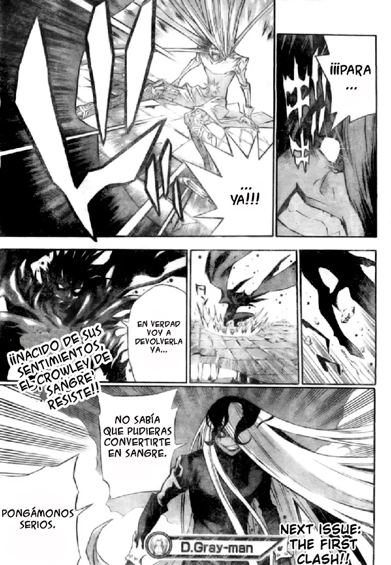 D.Gray-man capítulo 108, página 17